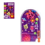 игроленд мини игра пинбол "забрось шарик", ps, бумага, 10,8х7х1,2 см, 2 дизайна интернет-магазин «Барс»