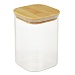 VETTA ЭКО Вуд Банка для хранения 1000мл, 14,5х10х10см, стекло, бамбук