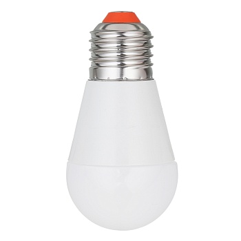 by лампа светодиодная шар g45 7 вт, e27, 630 лм, 4000 k, 175-265 в, ra>80, irf <5%,ic, 2 года гар. от магазина Барс