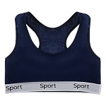 galante майка-топ с широкими лямками, р.42, 95% хлопок, 5% спандекс, синий, нб25-21