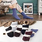 носки женские, тм turkan, размер 36-41, 80% шерсть норки, 15%п/а, 5% лайкра, цвета в асс-те, hn-794