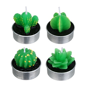 свеча - кактус, парафин, 20 гр, 3,5х4 см