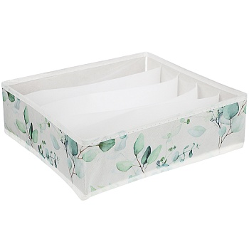 vetta рио-де-жанейро органайзер для мелочей 30х30х10см, без крышки, 5 секций, спанбонд, 2 дизайна от магазина Барс