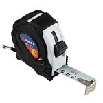 рулетка с обрезиненным корпусом 7,5мх25мм, 3 фиксатора, рокот