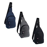 сумка слинг тм юl sport vibe, полиэстер, 25.5х14х5см, 3 цвета