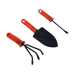 inbloom набор садового инвентаря 21см (совок, рыхлитель, корнеудал) металл с пласт. ручкой от магазина Барс