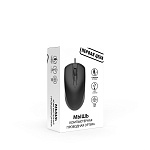 первая цена компьютерная мышь проводная optima, 1000dpi, 3d, каб.140см, чёрный от магазина Барс
