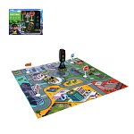 игровой набор, тм игроленд, "светофор", машинка, дорожные знаки, свет, звук, инерция, 3хlr44, pp интернет-магазин «Барс»