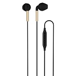 наушники проводные вкладыши forza, гарнитура, с трапец. насадкой, пластик от магазина Барс