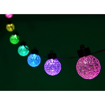 inbloom эл. гирлянда 9м, 20led rgb, многореж., пульт, app, usb, 5в от магазина Барс