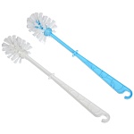 ерш туалетный без подставки "практик", пластик, 33,5х6,5см, 2 цвета vetta 