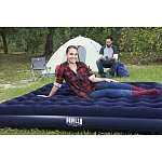 bestway кровать надувная king, 203x183x22см, 67004