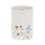 стакан для ванной комнаты тм vetta вирджиния, керамогранит, белый, 7x7x11см от магазина Барс