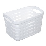 корзина для хранения тм vetta, пластик, 6,4 л, 31,5х20,5х21см от магазина Барс