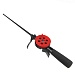 AZOR FISHING Удочка для зимней рыбалки 35см, с катушкой, съемные ножки, файберглаc, 4 цвета