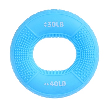 silapro эспандер кистевой, 30-40lb, голубой, 8х8см, силикон