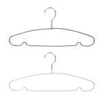 вешалка для одежды тм vetta, 40х19х0,32 см, металл, с пвх покрытием, 2 цвета от магазина Барс