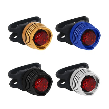 silapro мини-фонарь велосипедный, 3 режима,  d2.5см, 1led, 2хcr2032 (в комплекте), металл, резина