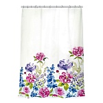 vetta шторка для ванной, пева, 60 г/м2, 180x180см, "цветущие пионы" от магазина Барс