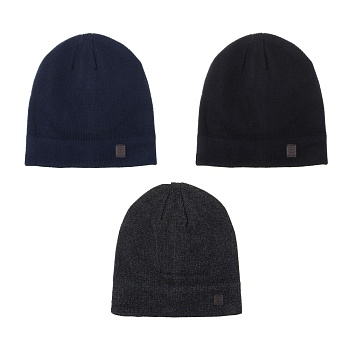 galante шапка мужская на флисе, р 56-58, 3 цвета, сзш24-6