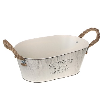 кашпо тм inbloom, 26х10см, металл от магазина Барс