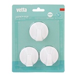 vetta крючки на магните, 3шт, пластик от магазина Барс