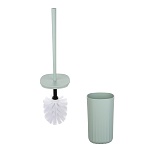 ёрш для унитаза тм vetta сидней, пластик, pp, оливковый, 9,5x39,5см от магазина Барс