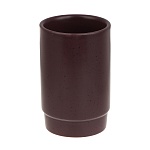 стакан для ванной комнаты тм vetta бургунди, доломит, 7,3x11,3см, цвет сливовый