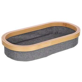 vetta корзина для хранения овальная bamboo eco, 30x15,5x5,5 см, бамбук от магазина Барс