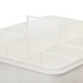 Органайзер для мелочей Keeplex Fiori с разделителями M 19х16х4,5см, пластик, белое облако