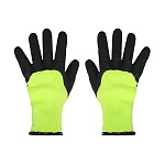 inbloom перчатки акриловые с латексным полуобливом, -30°c, размер 10 (26х11см), 82 г 