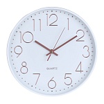 ladecor chrono часы настенные круглые, пластик, d30 см, 1xaa, арт.06-15