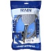 RAIN Набор для душа, лейка 100мм, 5 режимов, шланг 150см, держатель