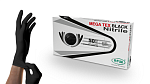 перчатки sfm high risk нитрил mega tex black 50шт/уп чз 