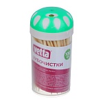 vetta зубочистки 100шт, бамбук, пластиковая уп. от магазина Барс