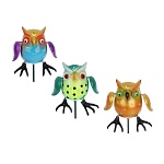 фигурка на стержне "сова" тм inbloom, 6х10х60см, пластик, металл от магазина Барс