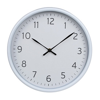 ladecor chrono часы настенные круглые, пластик, d30 см, 1xaa, арт.06-32