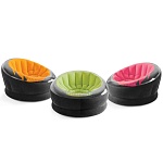 intex кресло надувное empire, 112x109x69см, 3 цвета, 68582np