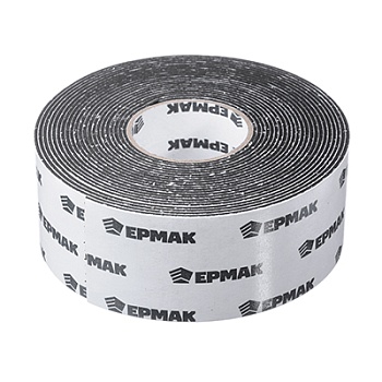 лента монтажная двухсторонняя, 40мм x 5м черная