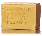мыло хозяйств. без уп. 300г 72%  /36/краснодар