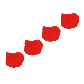 декоративные лепестки роз тм fntastic 5x5 см, 100 шт, красный