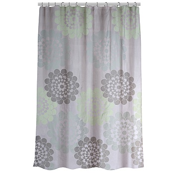 vetta шторка для ванной, пева, 60 г/м2, 180х180см, цветы, 023 от магазина Барс