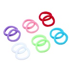 beriotti набор резинок для волос 12шт, полиэстер, 5см, разноцветные