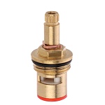 кран-букса для смесителя 1/2", 20шл., шток 8х6мм, 180°, металлокерамика