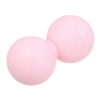 silapro max мяч массажный, сдвоенный, розовый, 12х6см, тре