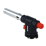 горелка газ. с пьезорозжигом тм ермак, цанг. захват, шир. cопло, 15х6,5х4см