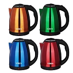 leben чайник электрический 1,8л, 1500вт, нерж. сталь, 4 цвета интернет-магазин «Барс»