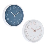 часы настенные "идеал" d-30см, пластик, 1xaa, 2 цвета, ladecor chrono