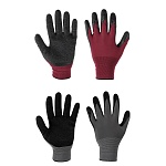 inbloom перчатки с морщинистым латексным полуобливом р.10, 25см, полиэстер, 55г от магазина Барс