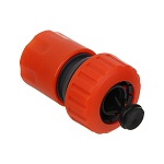 inbloom коннектор быстросъемный для шланга d3/4", аквастоп, пластик от магазина Барс